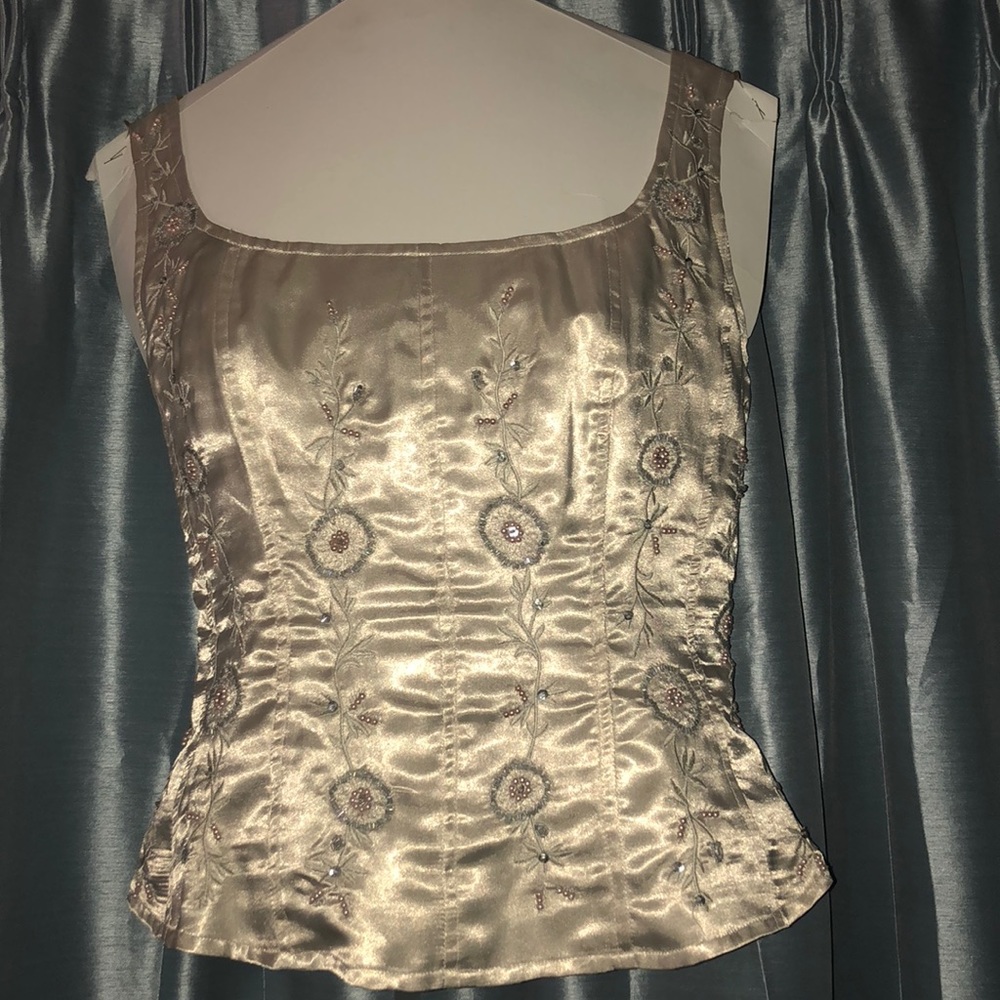 Platinum camisole top side zip size 6